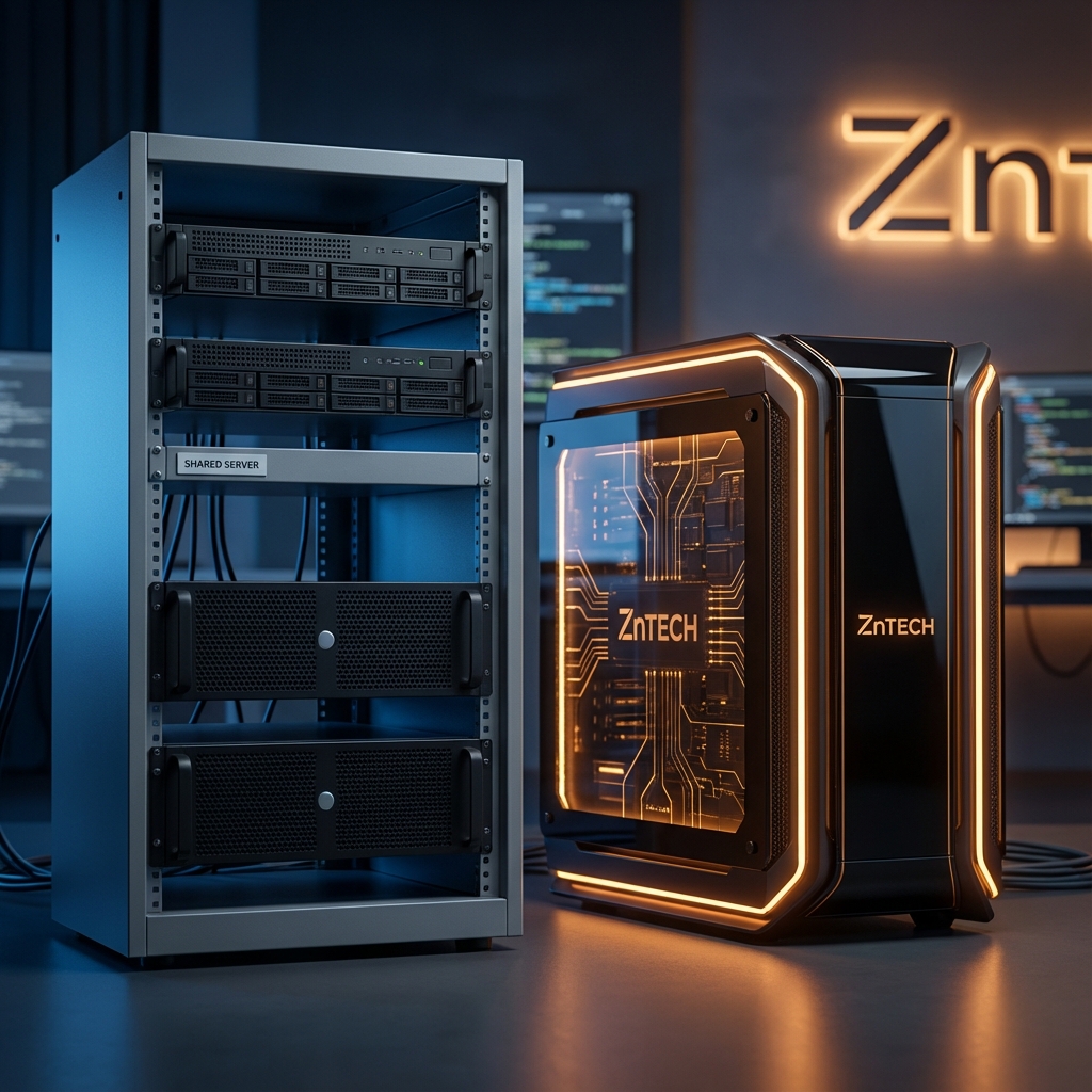ZnTECH vs Gigantes: Por que a VPS Dedicada mudará seu jogo