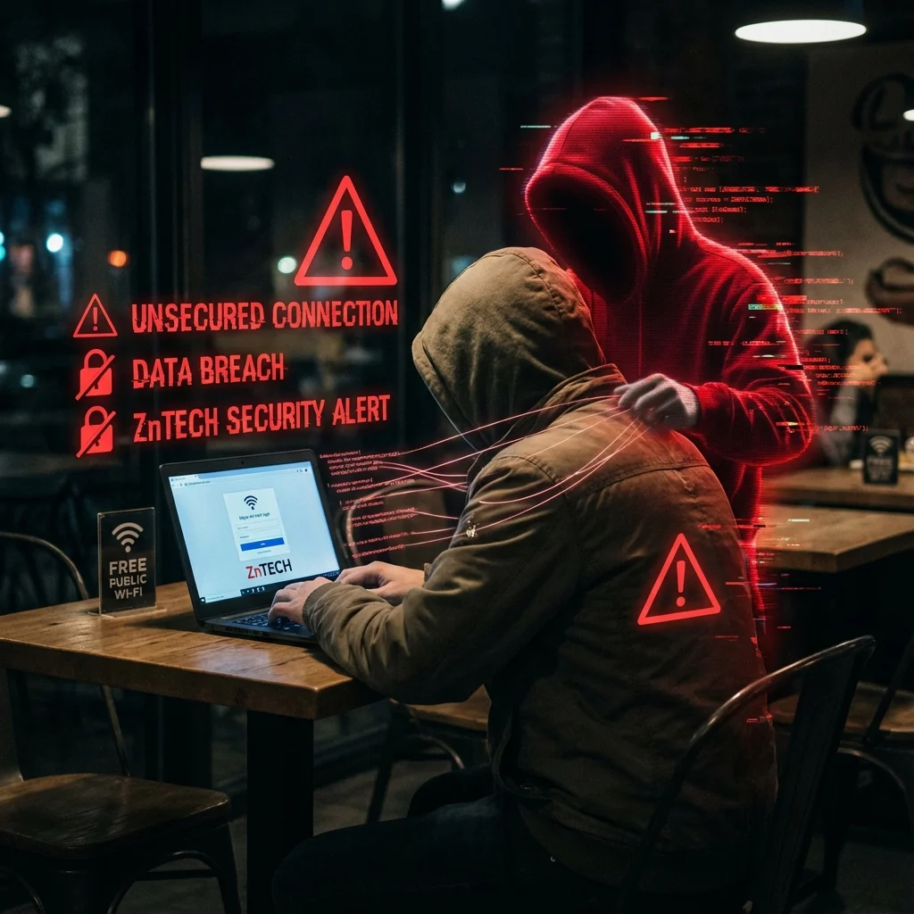 Regra de Ouro: Wifi Pública = Treta