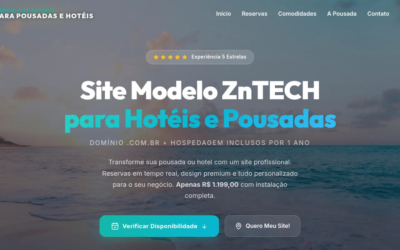 Topo institucional — Pousadas
