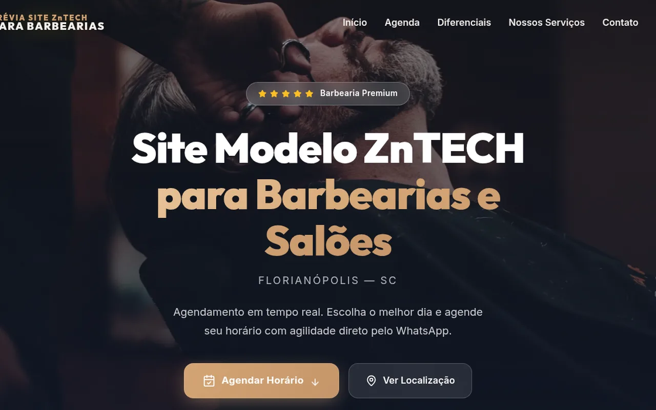 Banner — Barbearia