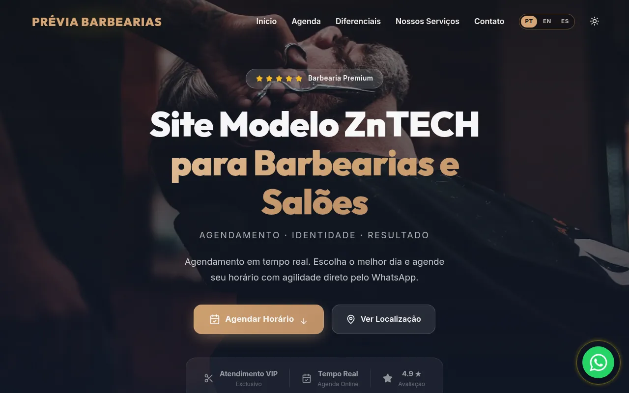 Site Identidade Digital Startup