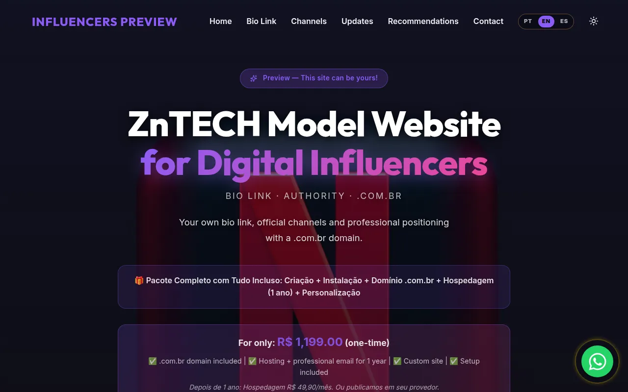 Startup Digital Identity Site