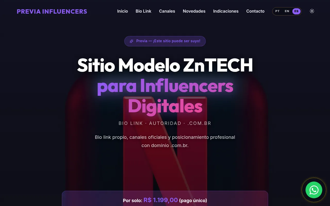 Sitio Identidad Digital Startup